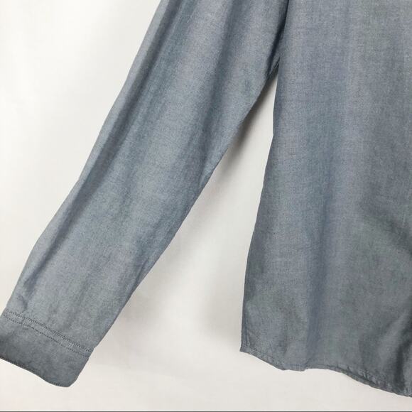 NWT Threads & Heirs Men’s Button Down Blue Shirt Size Medium - Picture 5 of 10